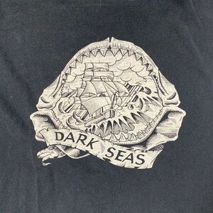 Dark Seas Men’s Black Graphic T-Shirt